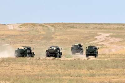 В Конаеве военнообязанные успешно провели 25-ти километровый марш